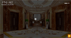 Desktop Screenshot of fineartmarblefloors.com